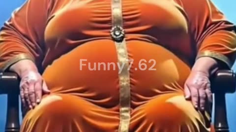 Grandma transformed into a massive Pig