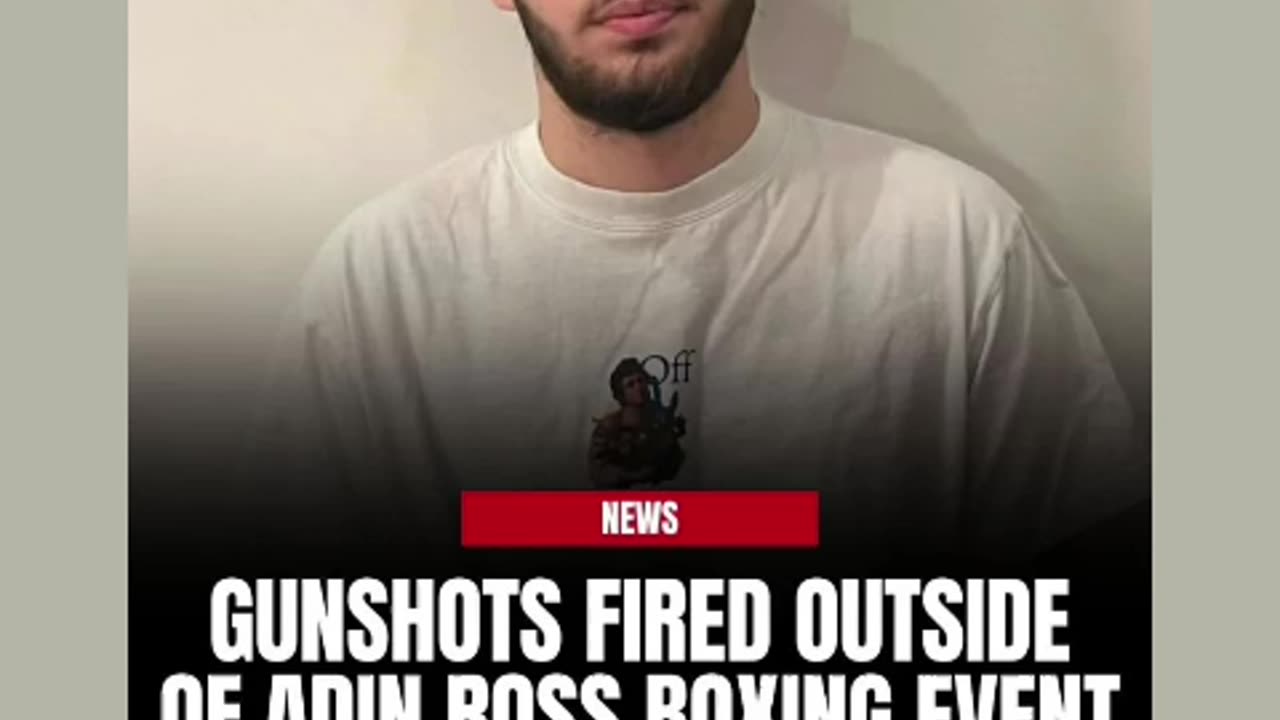 Antonio brown shot fired at outside at adin ross boxing event then start a fight 05/17/25