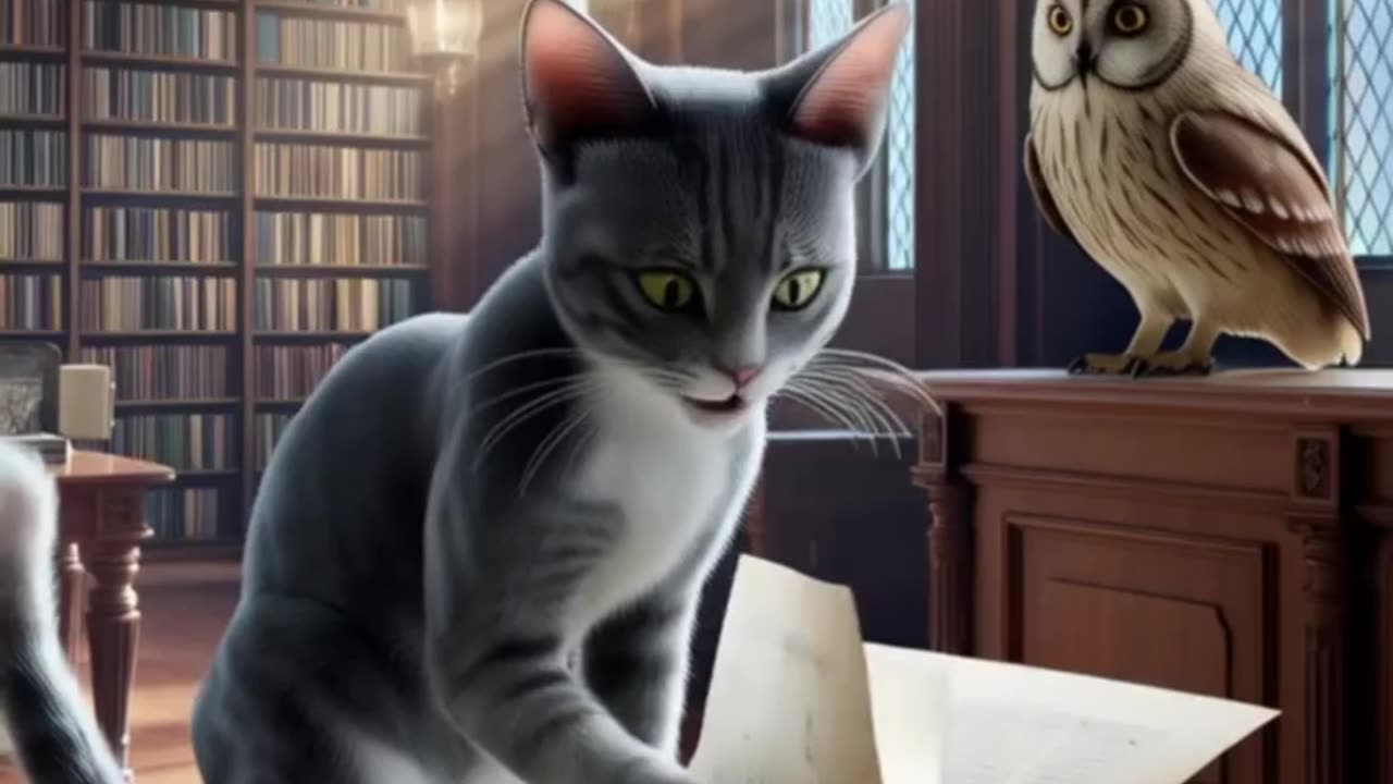 Smart Cats Studying β You Wonβt Believe How They Do It! ππ±