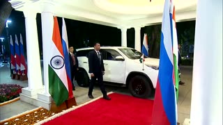 Modi welcomes Putin in New Delhi as two-day state visit begins