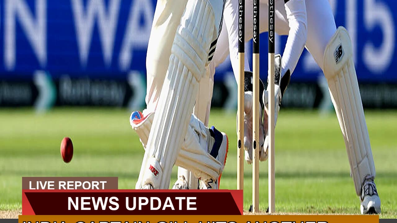 India Captain Gill Hits Another Hundred Against En