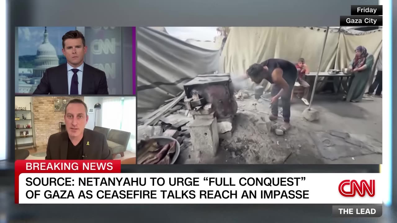 Netanyahu to urge full conquest of Gaza as ceasefire talks reach an impasse