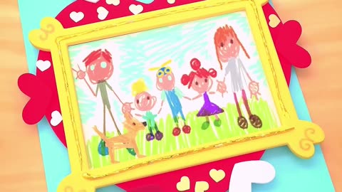 Make a Valentine with JJ! #shorts |Kids Songs