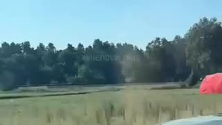 🇵🇱❗️ Polski sprzęt i specjaliści w pobliżu wraku rosyjskiego bezzałogowego samolotu