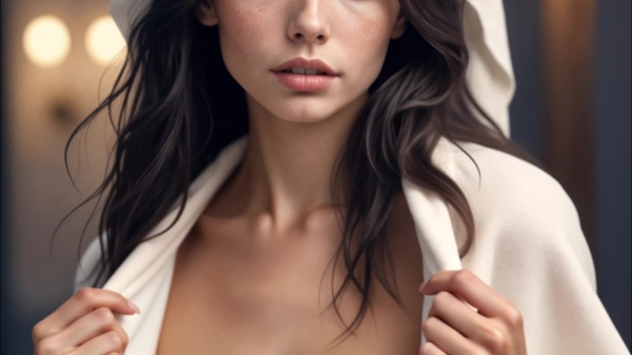 A Mysterious Brunette