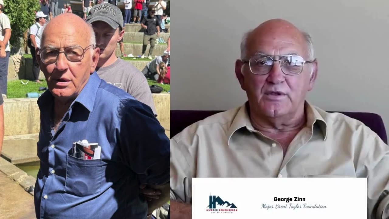 🚨🇮🇱🇺🇸 Resurfaced video of the patsy George Zinn✡️, who was ARRESTED while creating the diversion amid Charlie Kirk's assassination, recounts how he knew Al Qaeda was responsible for the 9/11 attack the moment he saw the the towers
