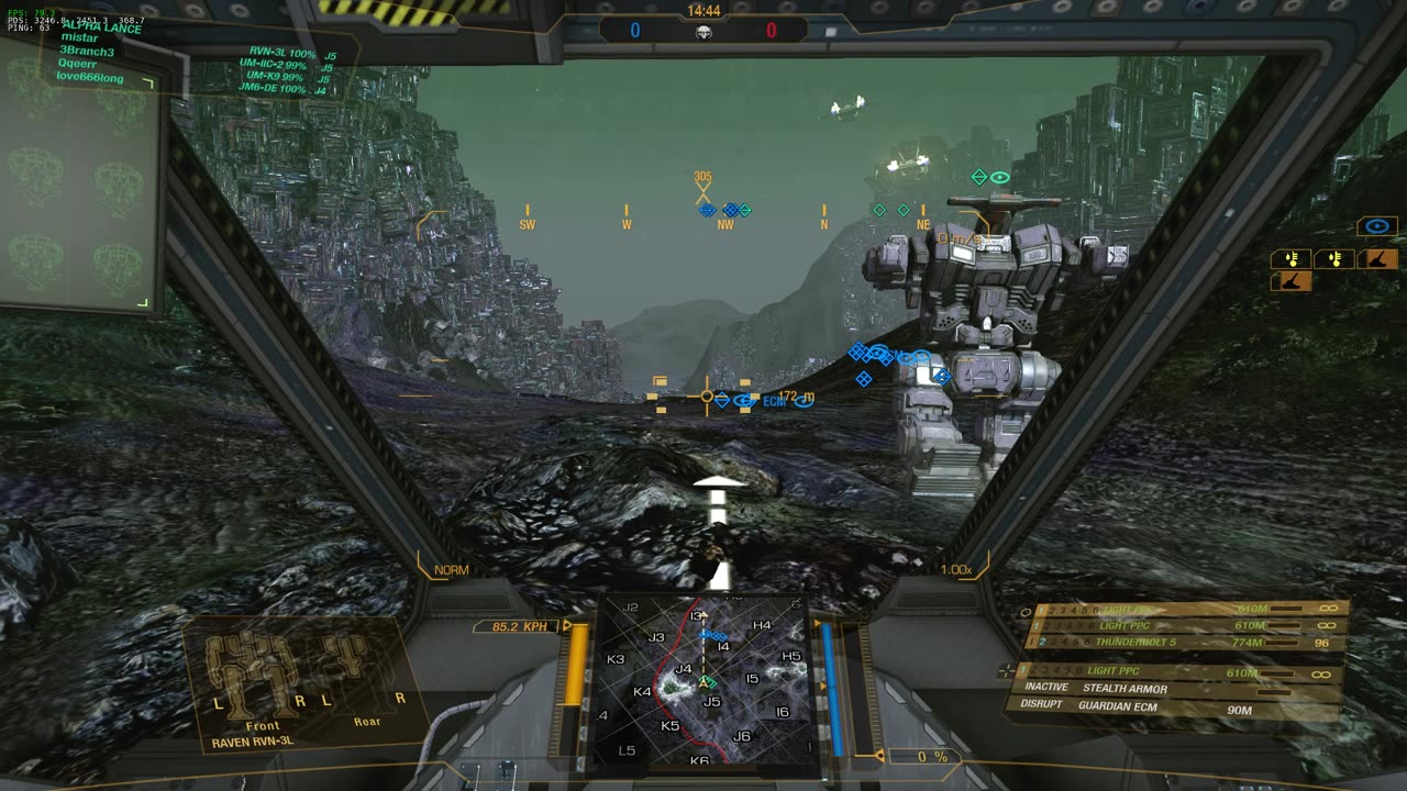Mechwarrior online fun with a raven