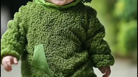 Aorable moment as this little one