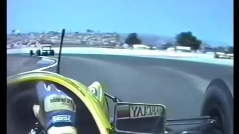 🎥 Éric Bernard’s 1990 Formation Lap | Lola Lamborghini F1 POV 🇫🇷🔥