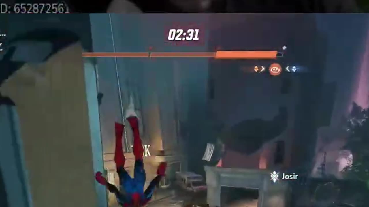 Spiderman takes down sandstorm
