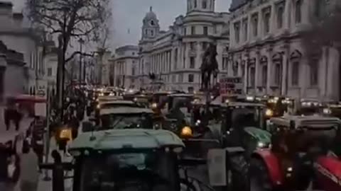 In the United Kingdom, farmers have blocked roads and demanded the resignation of the government