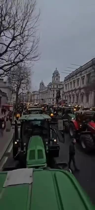In the United Kingdom, farmers have blocked roads and demanded the resignation of the government