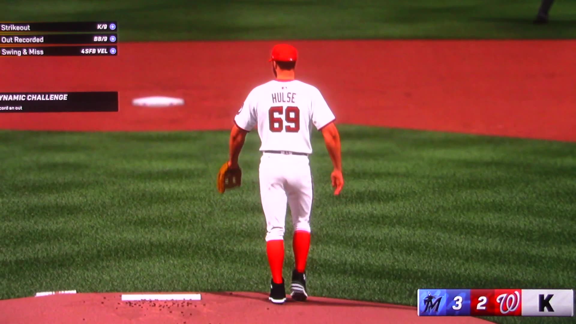 MLB The Show: Washington Nationals vs Miami Marlins (S19 NLDS G2)