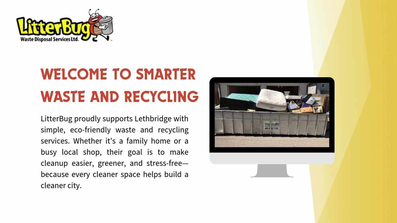 LitterBug – Smarter Waste and Recycling Solutions for Lethbridge