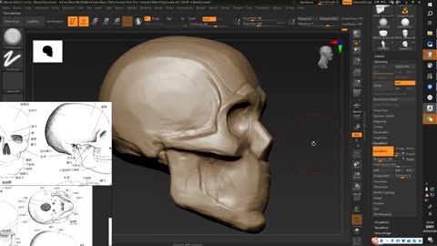 3_1-头骨雕刻