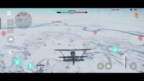 War Thunder German Tier 1 planes gameplay - Hs123 He51