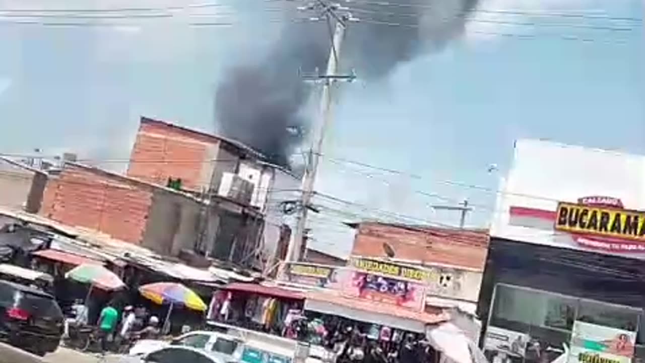 Incendio en el Mercado de Bazurto
