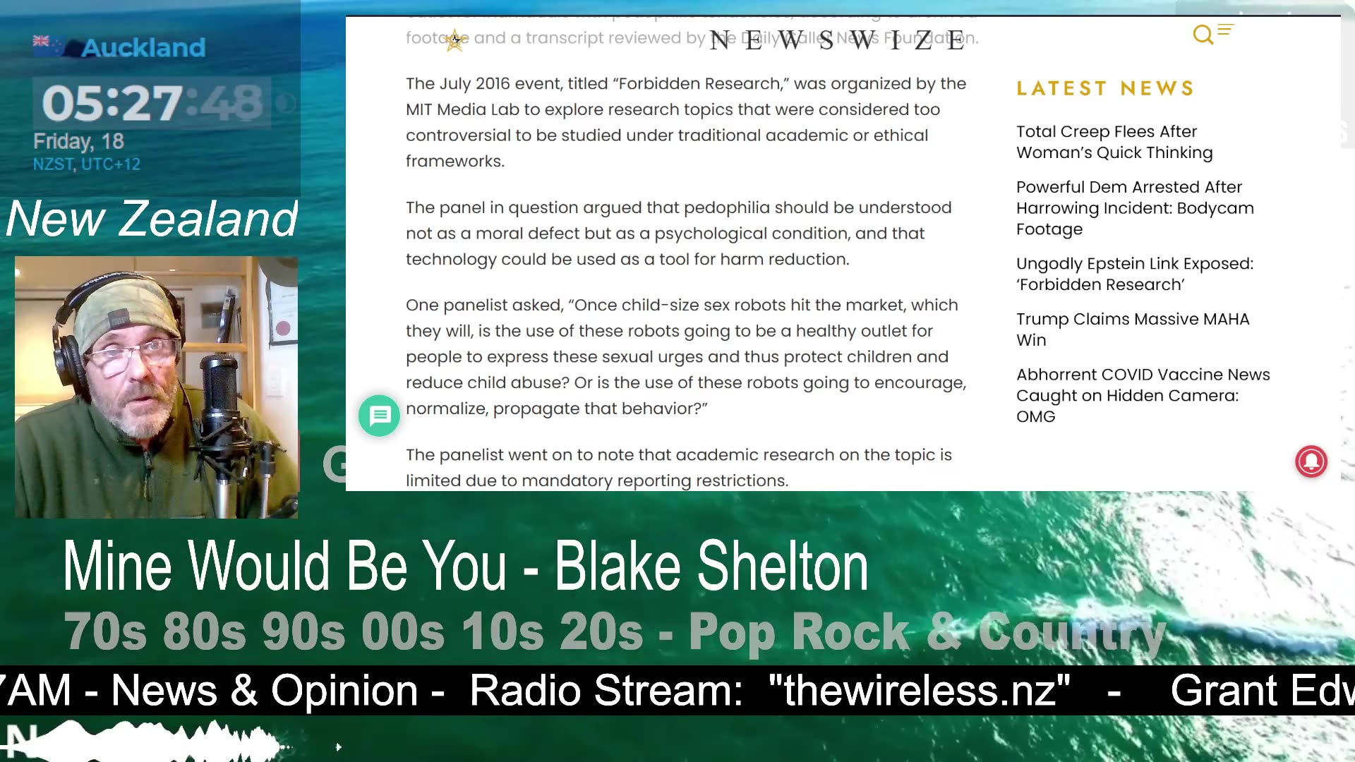 The World at FIVE - 18 July 25 - 5AM-7AM Grant Edwards