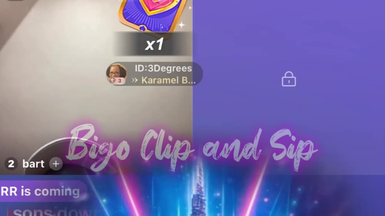 Karamel talks to ChinaRed just after incident w/PettyTheBell 4/7/25 #bigoclipandsip