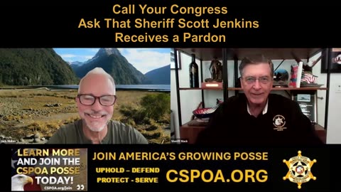 Sheriff Mack Gives Update on Sheriff Scott Jenkins - Needs Pardoned Now! Part 1