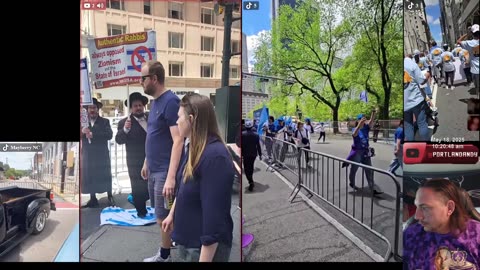 NYC PROTEST ISRAEL PARADE