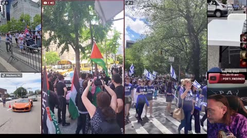 NYC PROTEST ISRAEL PARADE