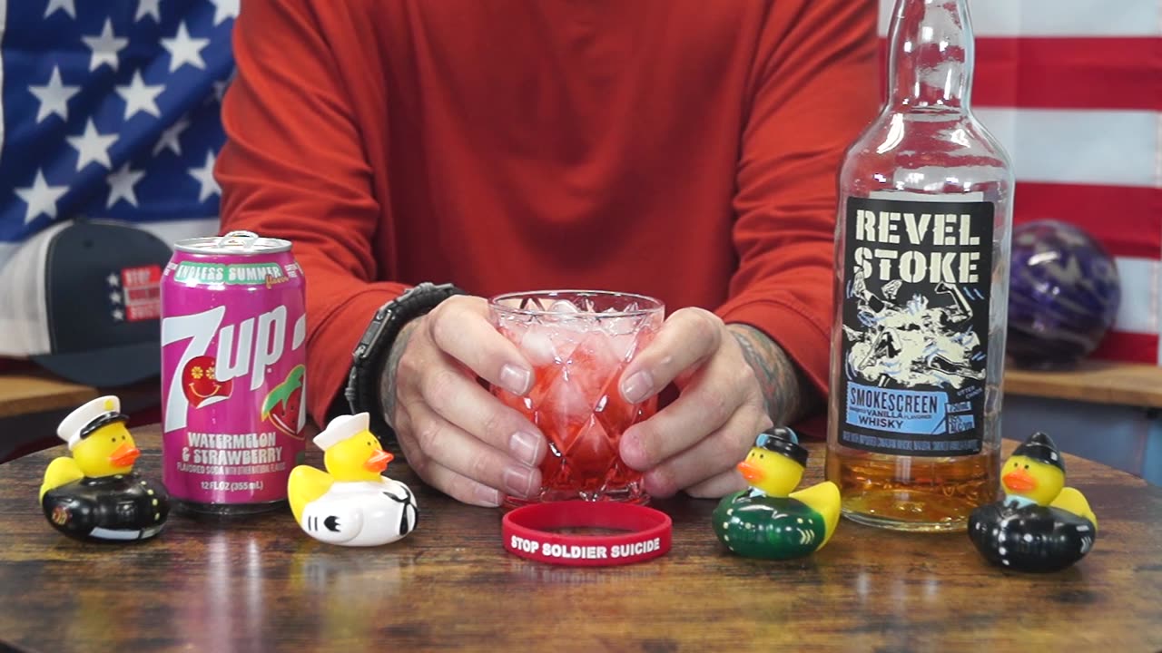 James Hanna - Revel Stoke Vanilla Whiskey & 7-Up Endless Summer Watermelon Strawberry Soda