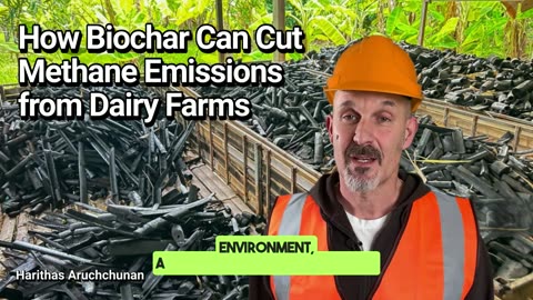 How Biochar Can Cut Methane Emissions from Dairy Farms