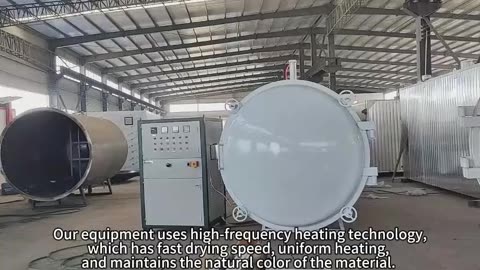 high-frequency vacuum dryer