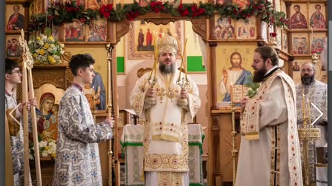 Ereticii Ecumenisti Adrian Juganaru cu ceilalti popi,nediacon SLUJIND CU Atanasie,14 decembrie 2025