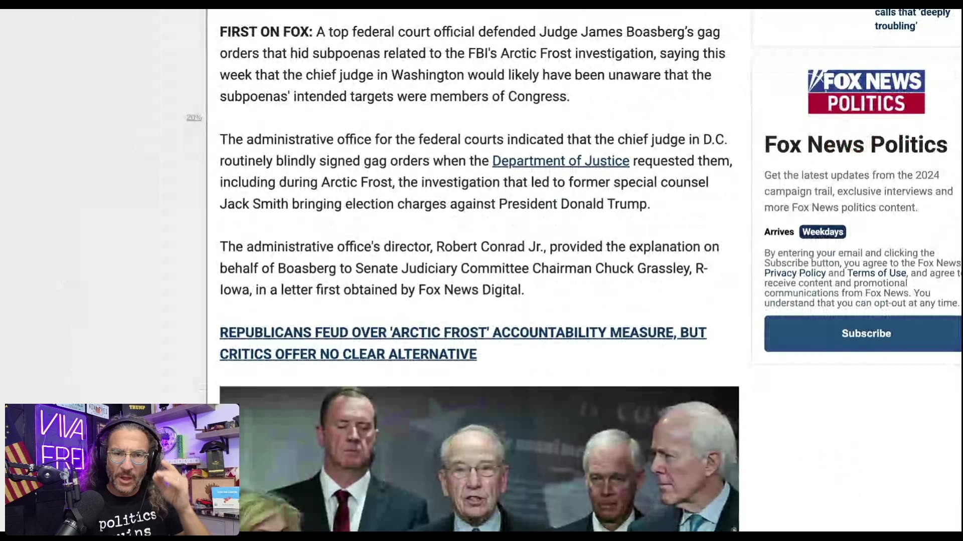 IMPEACH BOASBERG! Shocking New Details that Judge DIDNT EVEN KNOW Subpoenas Covered Lawmakers!