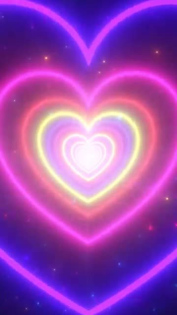 1142. Can This 4k Glowing Heart Animation Put You In A