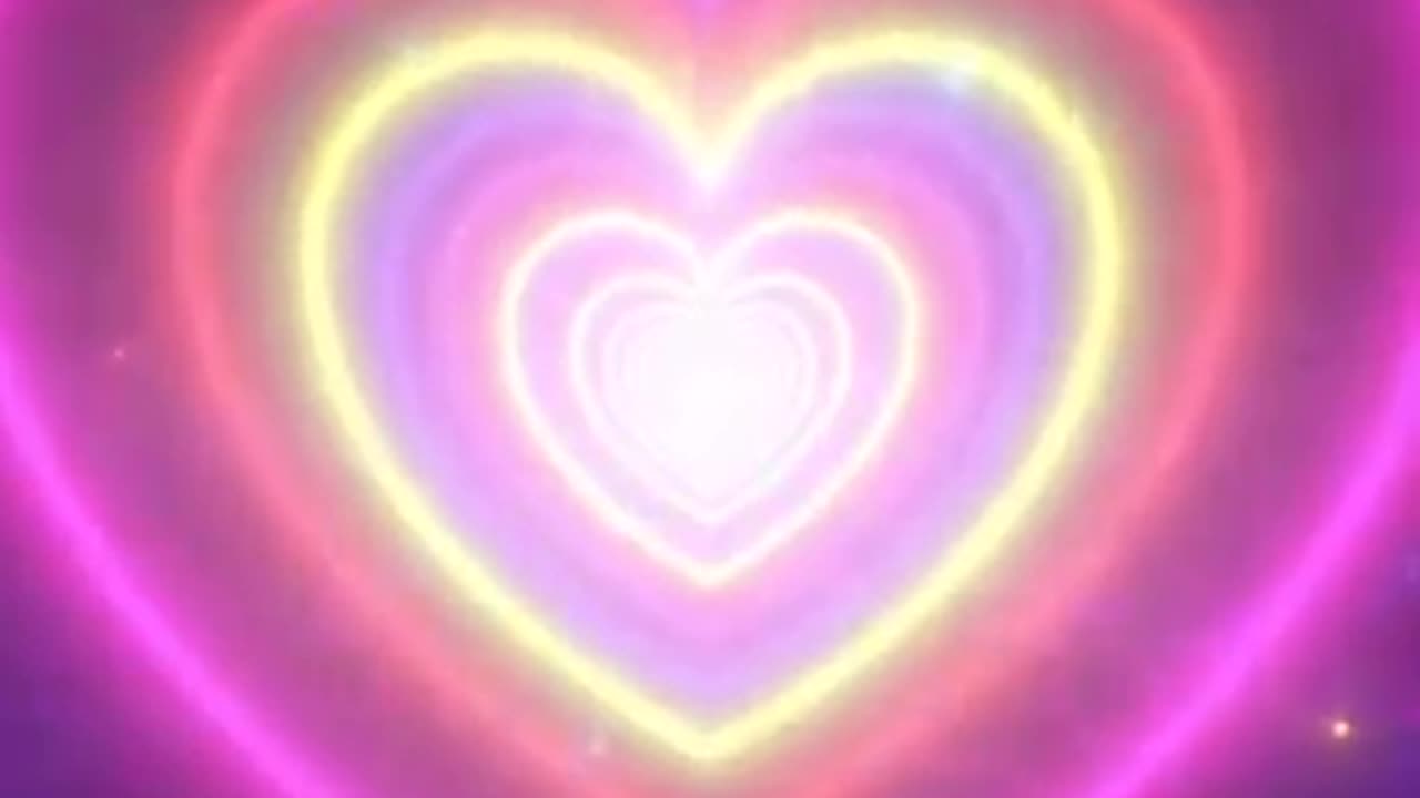 1142. Can This 4k Glowing Heart Animation Put You In A