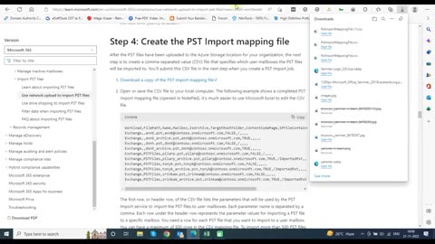 Import PST Files into Office 365 (Network Upload Method)