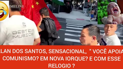 O DIA EM QUE ALAN VAI DOS SANTOS TROLLOU COMUNISTAS CHIN4SES EM NOVA YORK
