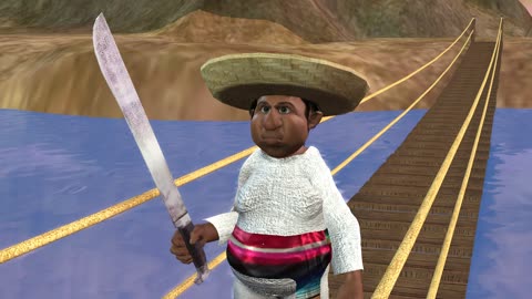 Why Did the Masked Man Cross the Bridge?
