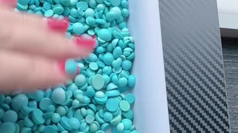 250529-3 The Original Turquoise Cabochon: Capturing Deep-Sea Breath on Fingertips