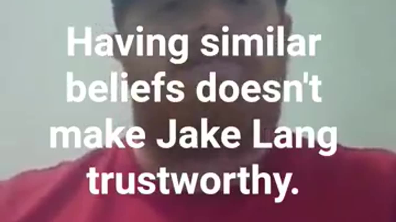 Jake Lang is no different than that guy representing Karmello Anthony's family.