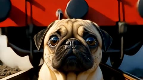 PUG Left on Train Tracks… What Happens Next 😳