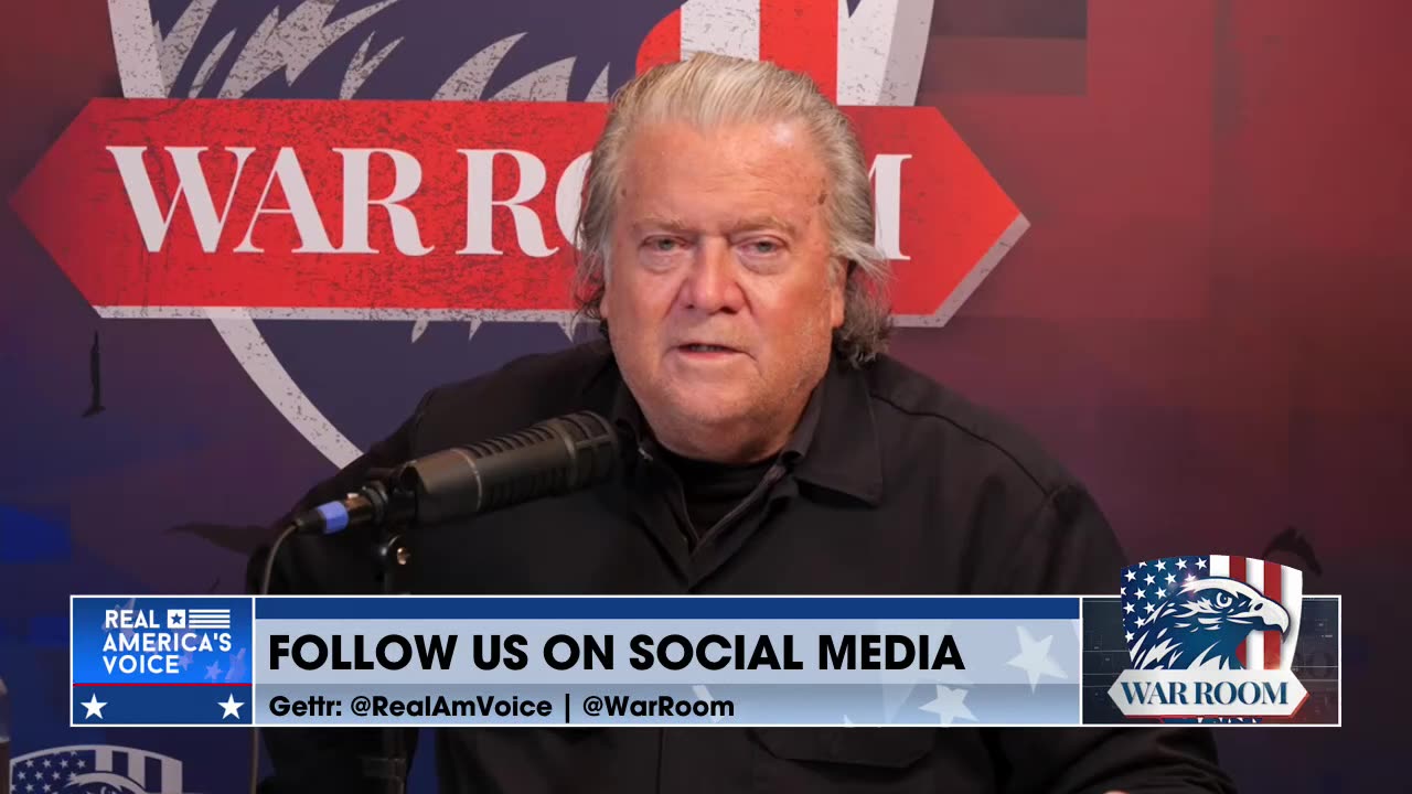 BANNON: The Left Has Intentionally Set Up These Immigration Systems To Keep Themselves In Power! They Do Not Want Deportations Of ANY Kind! At This Point It's Quite Simple. It's Either Us Or Them