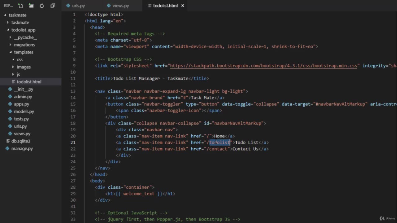 3. Working with Jinja 2