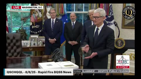 QSCHQQL - 8/6/25 - Rapid Fire BQSS News