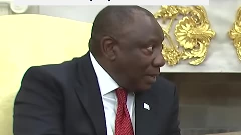 Trump accuses South Africa of 'white genocide' in meeting with country's president