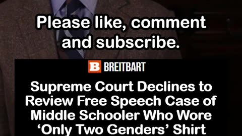 Supreme Court Won't Review Free Speech Case of Middle Schooler Who Wore ‘Only Two Genders’ Shirt