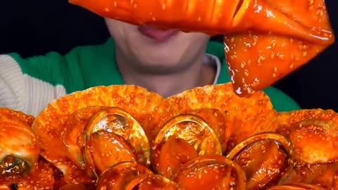 Seafood boiled Mukbang