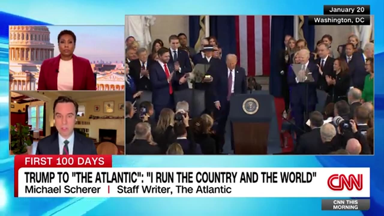 Trump to ‘The Atlantic’: ‘I run the country and the world’