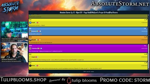 Absolute Storm: Ep. 12 - 10pm EST - Flags Out|DEWs|Lord's Prayer Q-Proof|Paul Revere