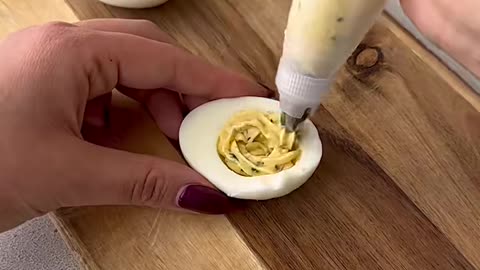 This is how we ll make a boiled egg perfect for event or party dishes. Egg's creation