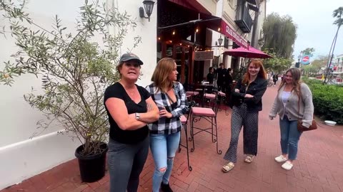 TRIGGERED Santa Barbara Karens Lose Their Minds Over A Camera! (720p60fps)