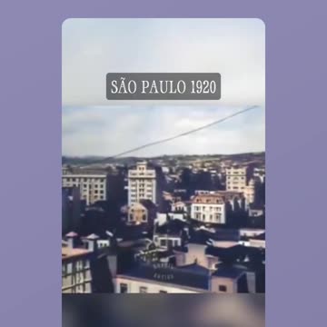 Cidade de São Paulo em 1920